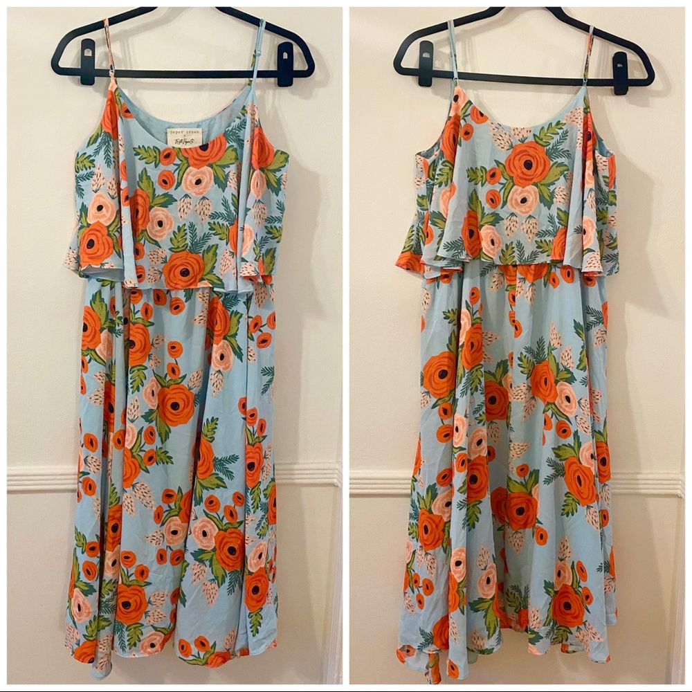 Anthropologie Poppy Field Dress Size Medium - Picture 3 of 6